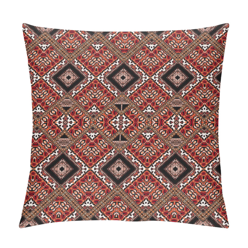 Personality  Modern Baroque Seamless Check Pattern Pillow Covers