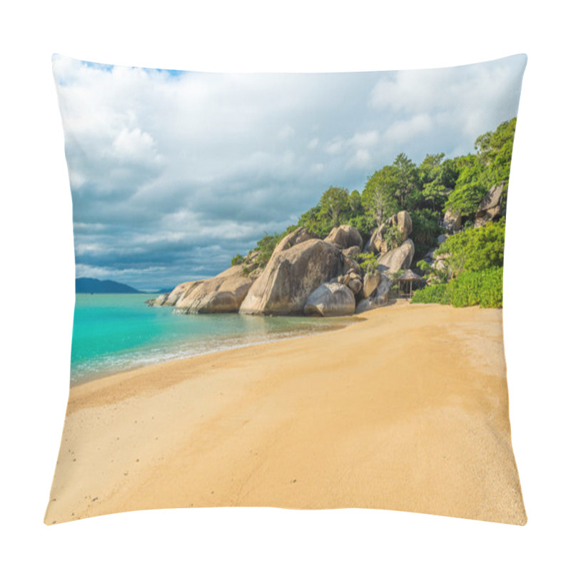 Personality  Beautiful Beach At Coast Of Vietnam - Ninh Van Bay Pillow Covers