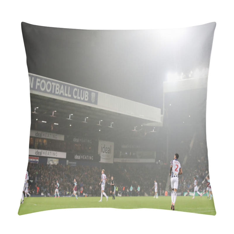 Personality  A General View Of Play During The Sky Bet Championship Match West Bromwich Albion Vs Burnley At The Hawthorns, West Bromwich, United Kingdom, 7th November 2024 Pillow Covers