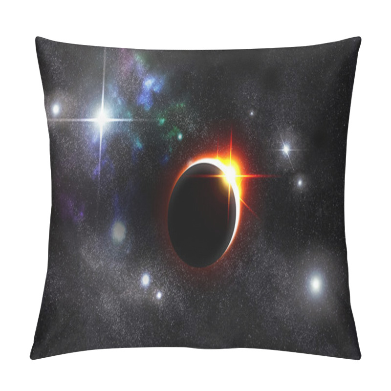 Personality  Eclipse Universe Starscape Background Pillow Covers