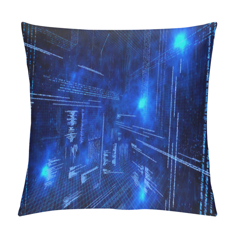 Personality  Creative Image Of Coding Concept Pillow Covers