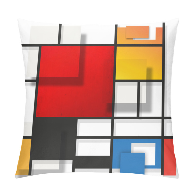 Personality  Geometric Suprematism Pattern Pillow Covers