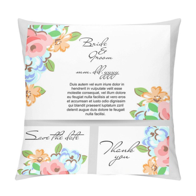 Personality  Blooming Floral Ornament Pillow Covers