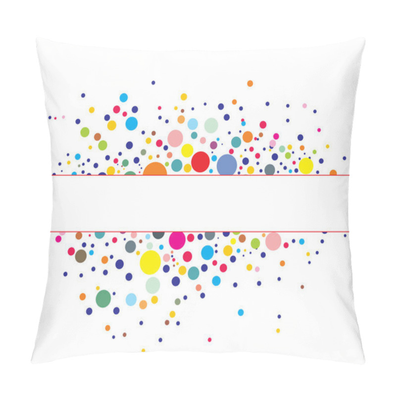 Personality  Retro Circle Backgroung Pillow Covers