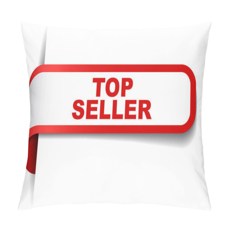 Personality  Red Vector Banner Top Seller Pillow Covers