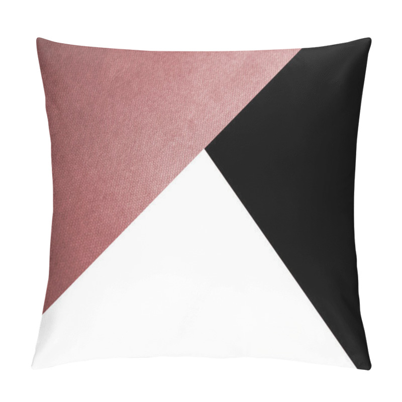 Personality  Dark And Light Abstract White And Shades Or Tones Of Coloured Triangles Papers Background With Lines Intersecting Each Other Plain Vs Textured Cover Pillow Covers