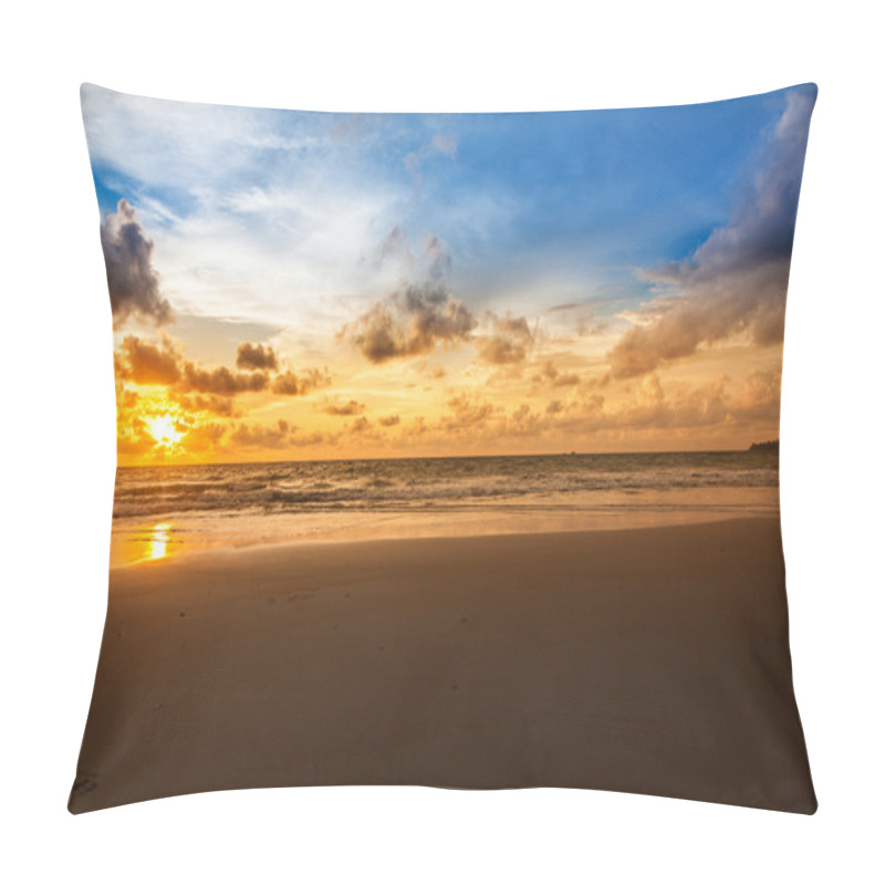 Personality  Sunrise In The Sea Pillow Covers