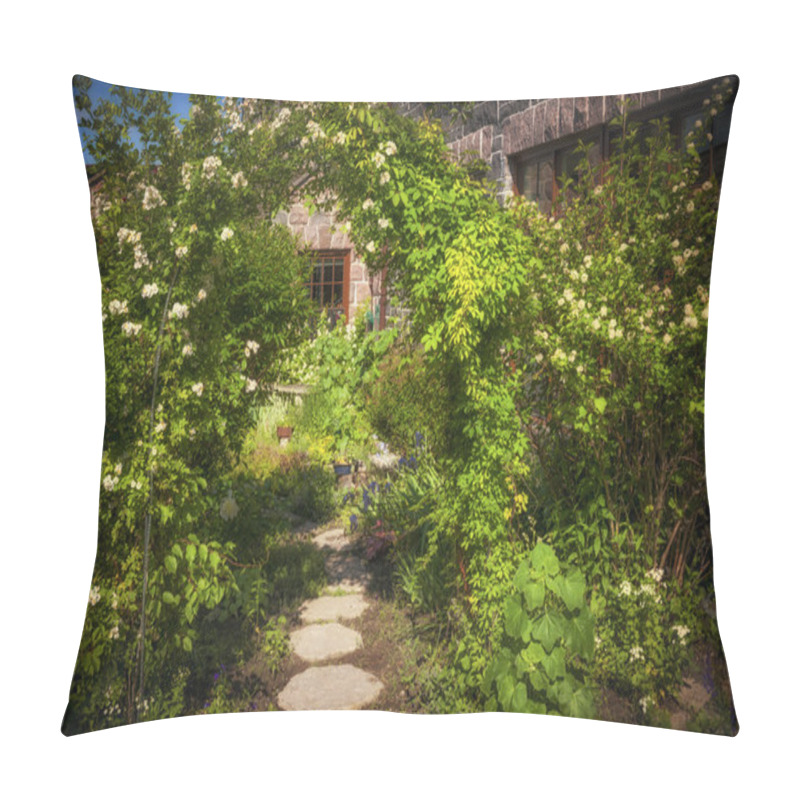 Personality  Summer Garden And Path Pillow Covers