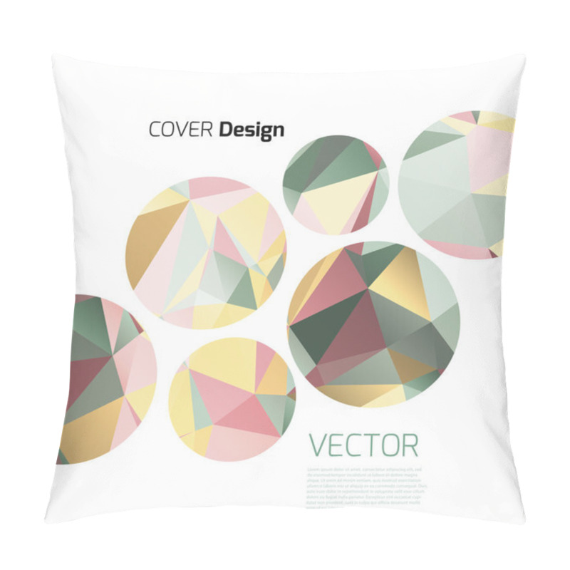 Personality  Vector Abstract Background Pillow Covers