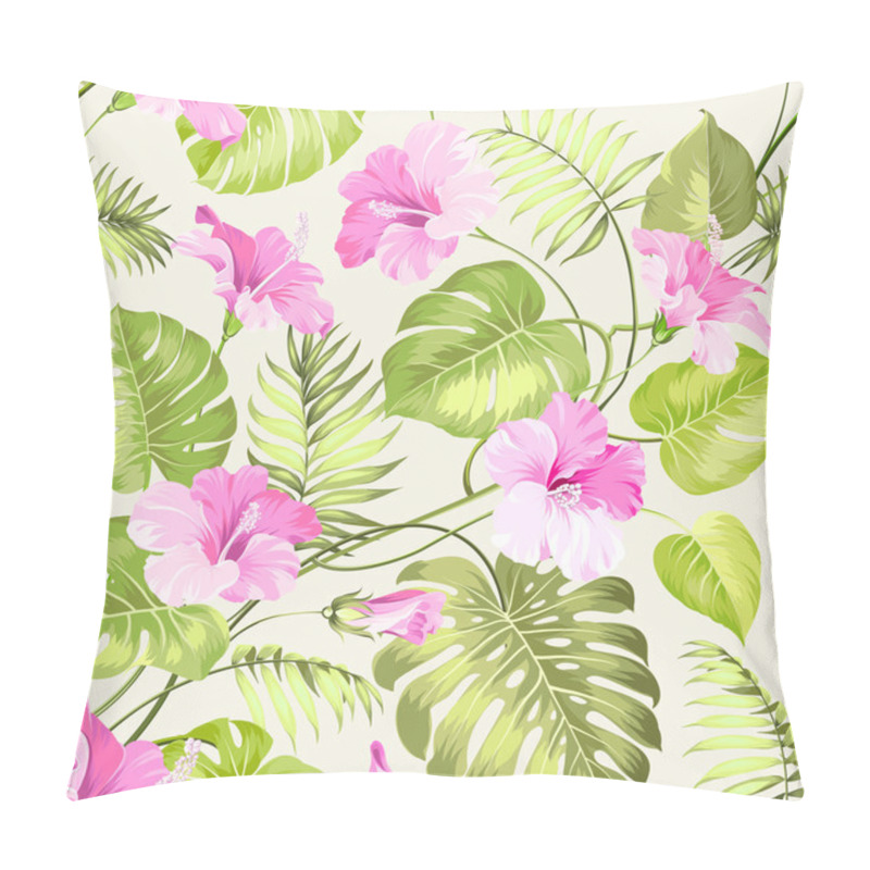 Personality  Tropical Flower Pattern. Pillow Covers