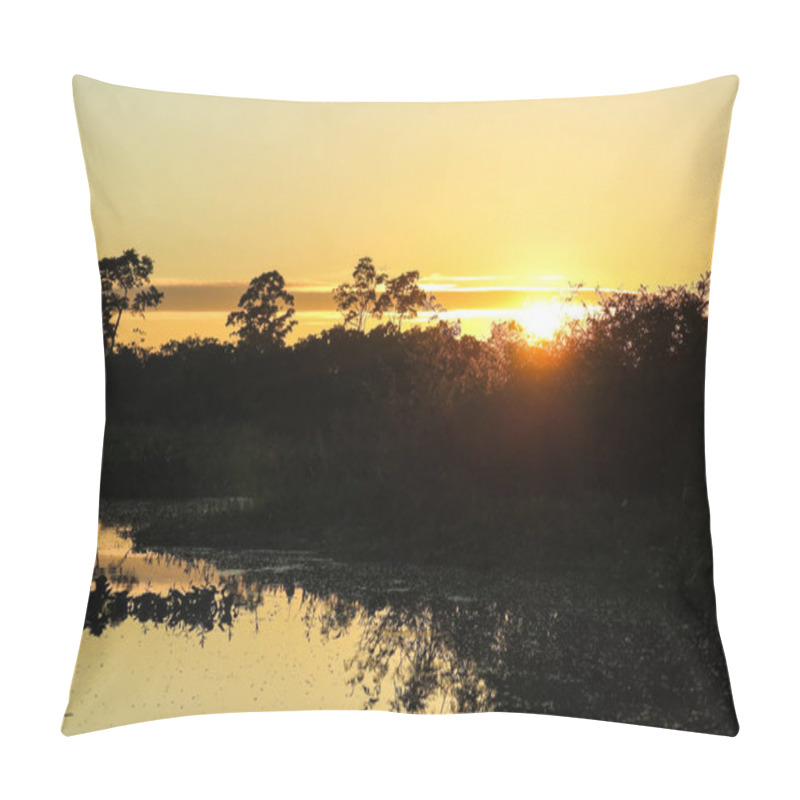 Personality  Sunrise In The Jungle.  Pillow Covers