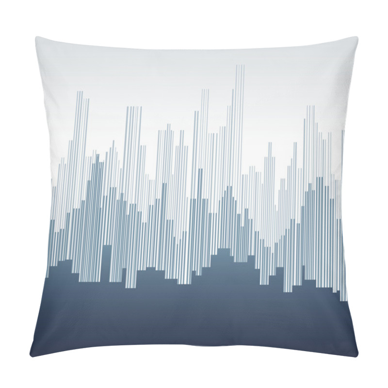 Personality  Abstract City Background Pillow Covers