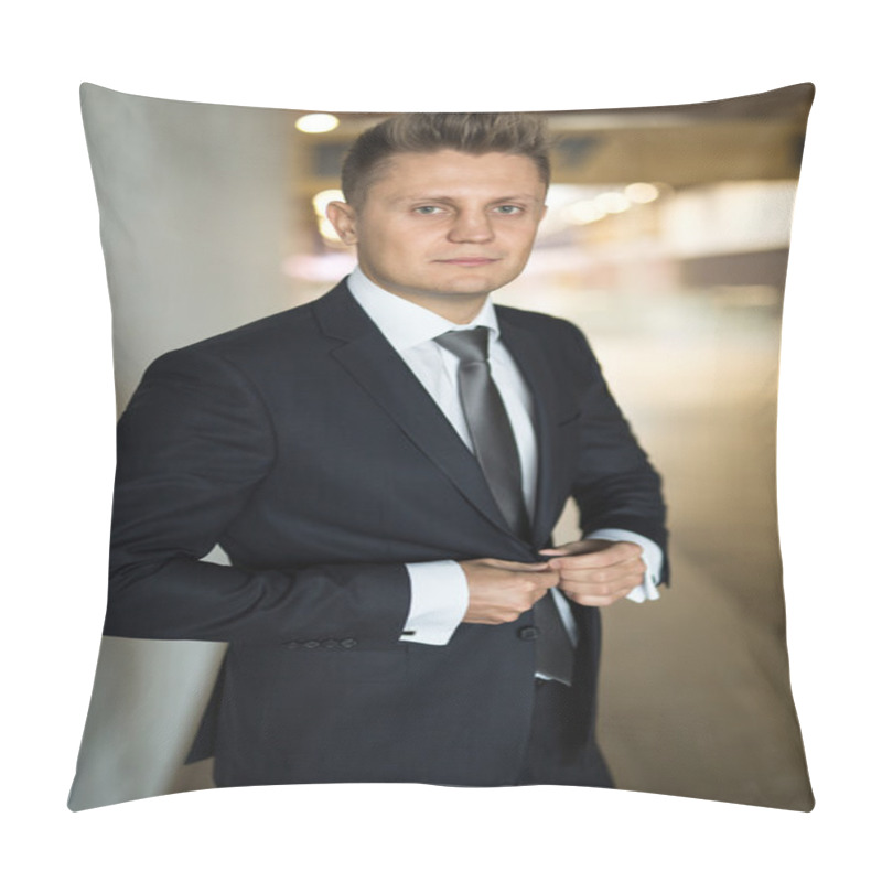 Personality  Man In A Suit Pillow Covers