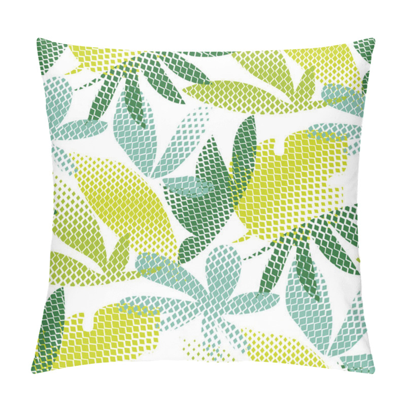 Personality  Tropical Leaves Seamless Pattern Pillow Covers