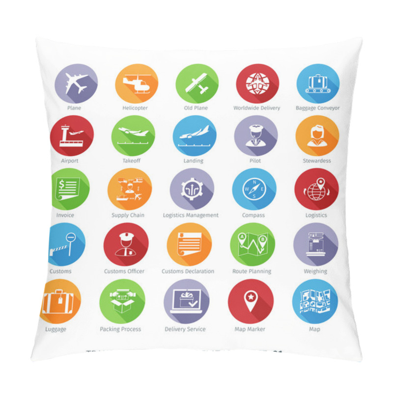 Personality  Transport Flat Set 01 pillow covers