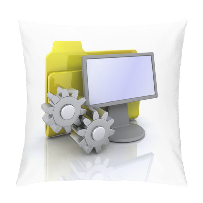 Personality  Display Folder Icon Pillow Covers