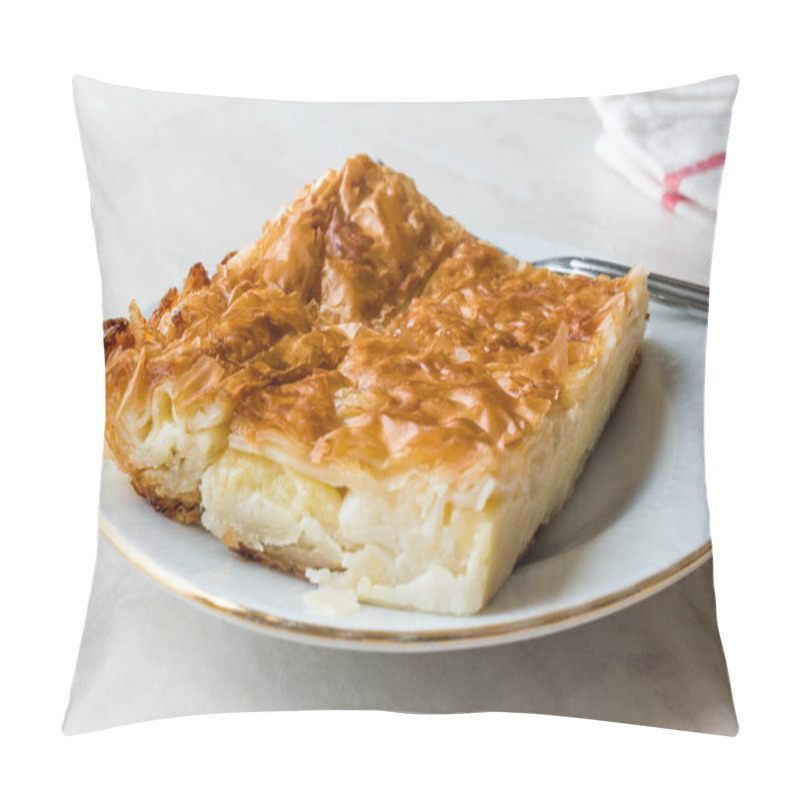 Personality  Turkish Su Boregi / Tabla Borek Or Burek. Traditional Food. Pillow Covers