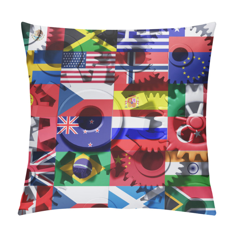 Personality  International Industry Symbol Pillow Covers