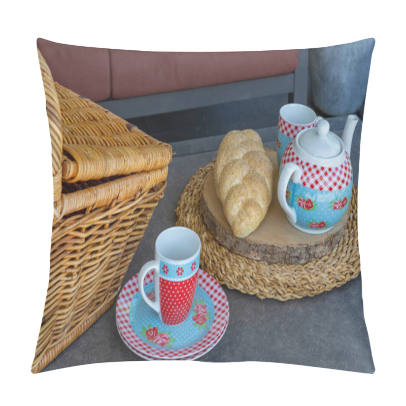 Personality  High Tea Picnic Decorations Pillow Covers