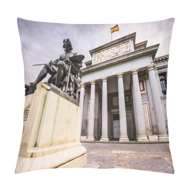 Personality  Prado Museum In Spain Pillow Covers