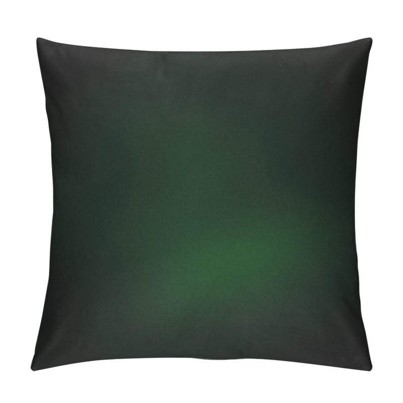 Personality  Deep Green And Black Gradient Background, Offering A Dark And Mysterious Aesthetic. Ideal For Modern Designs, Digital Artwork, And Creative Visual Projects Pillow Covers