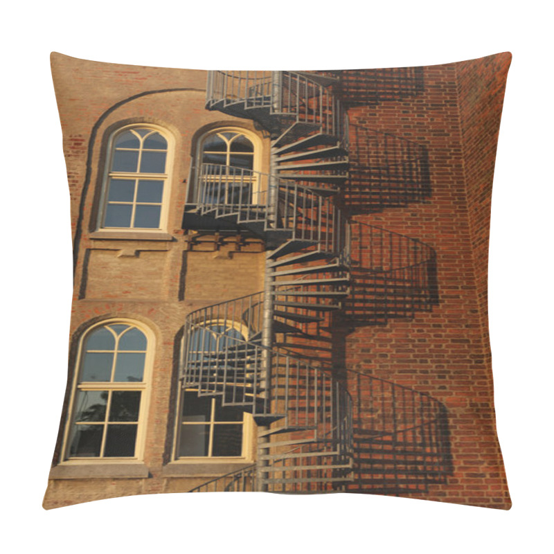 Personality  Spiral Staircase And Windows  Pillow Covers