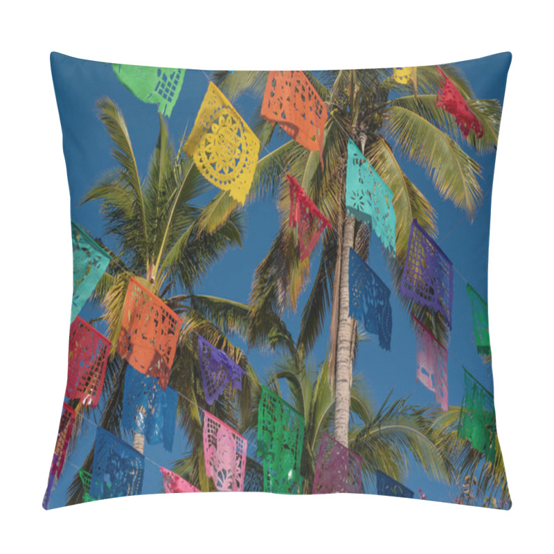 Personality  Holy Day At Todos Santos Mexican Town Pillow Covers