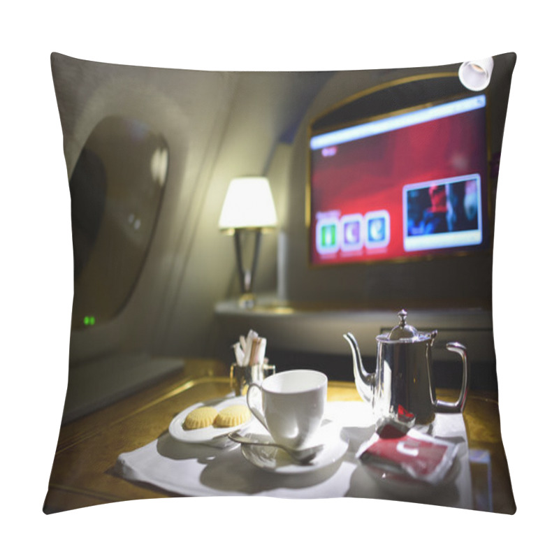 Personality  Emirates First Class Interior. Pillow Covers