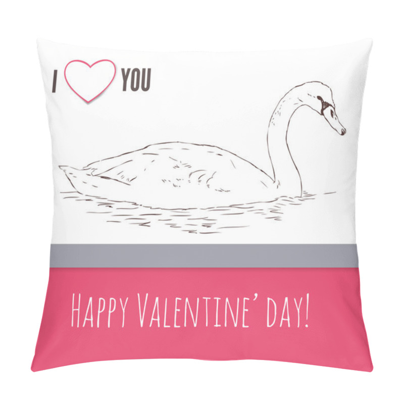 Personality  Valentine Day Card Pillow Covers