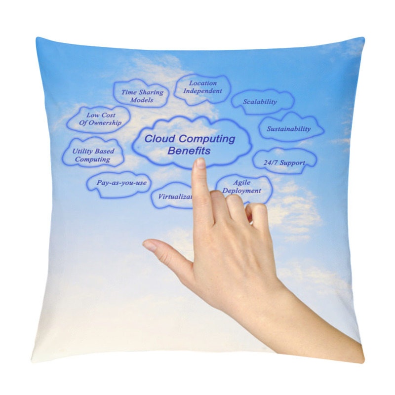 Personality  Cloud Computing Benefits Pillow Covers