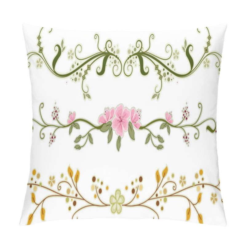 Personality  Floral Ornaments Pillow Covers