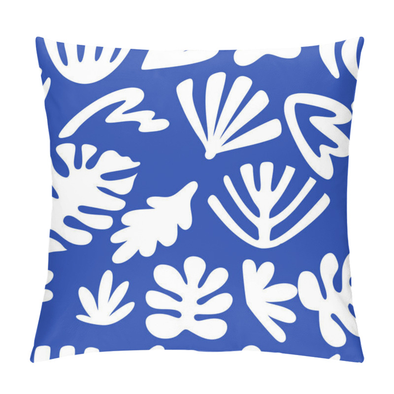 Personality  Tremdy Pattern  Background With Abstract Floral And Leaf Patterns Pillow Covers