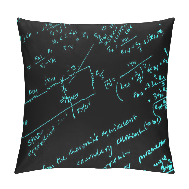 Personality  Mathematical Text Pillow Covers