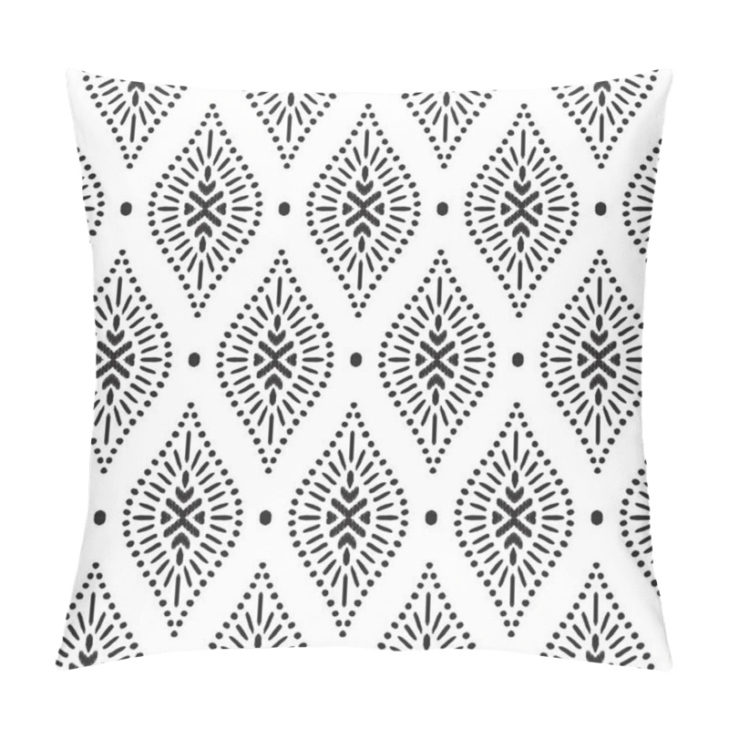 Personality  Tribal Seamless Background. Pillow Covers