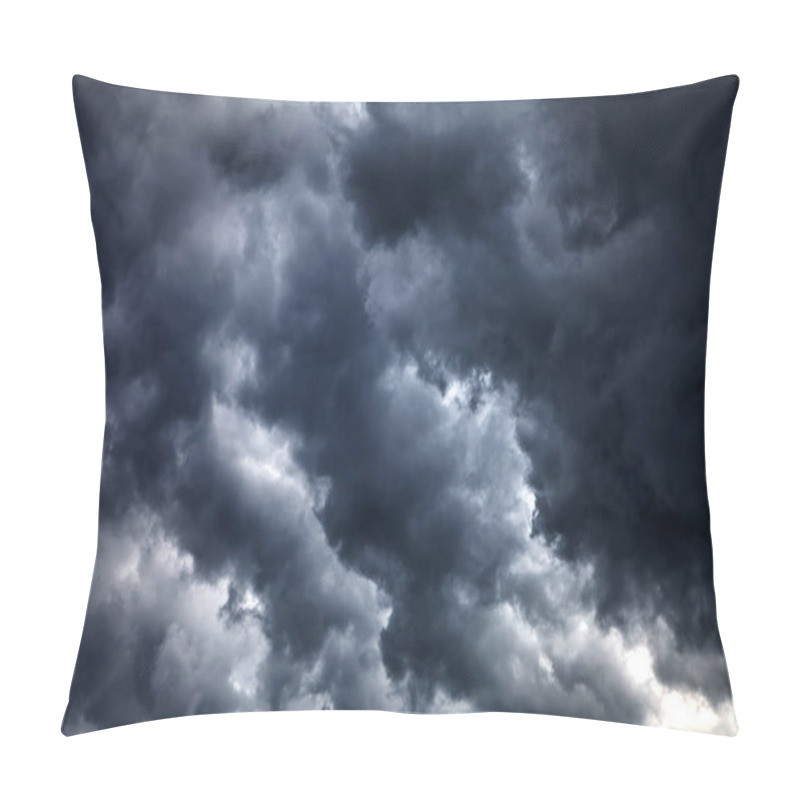 Personality  Dramatic Clouds Background Pillow Covers