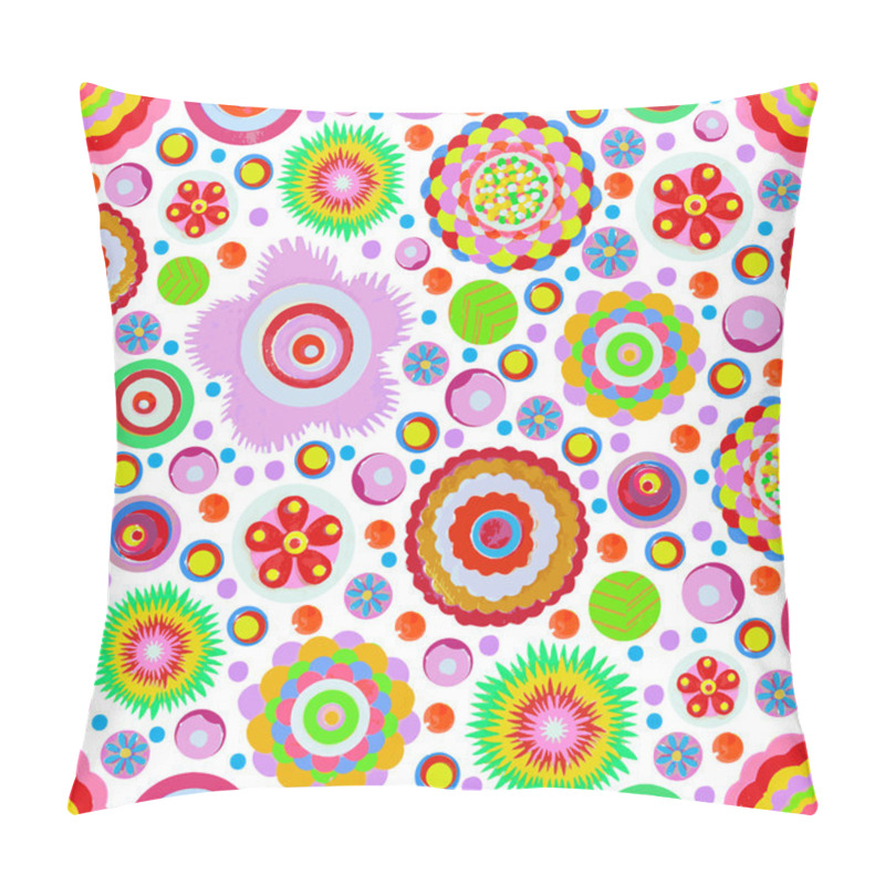 Personality  Abstract Fantasy Floral Background Pillow Covers