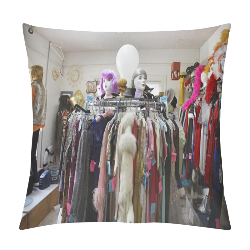 Personality  Clothing And Wigs Pillow Covers