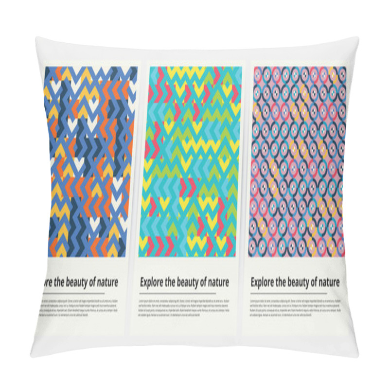 Personality  Modern Abstract Covers Set Minimal Cover Design Geometric Design Pillow Covers