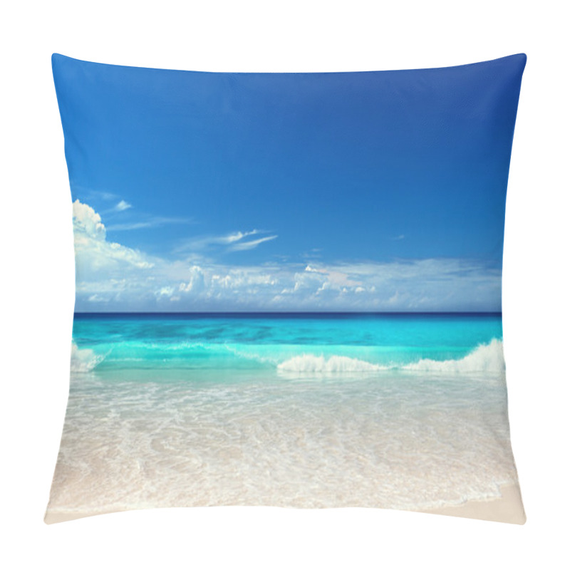 Personality  Seychelles Beach Pillow Covers