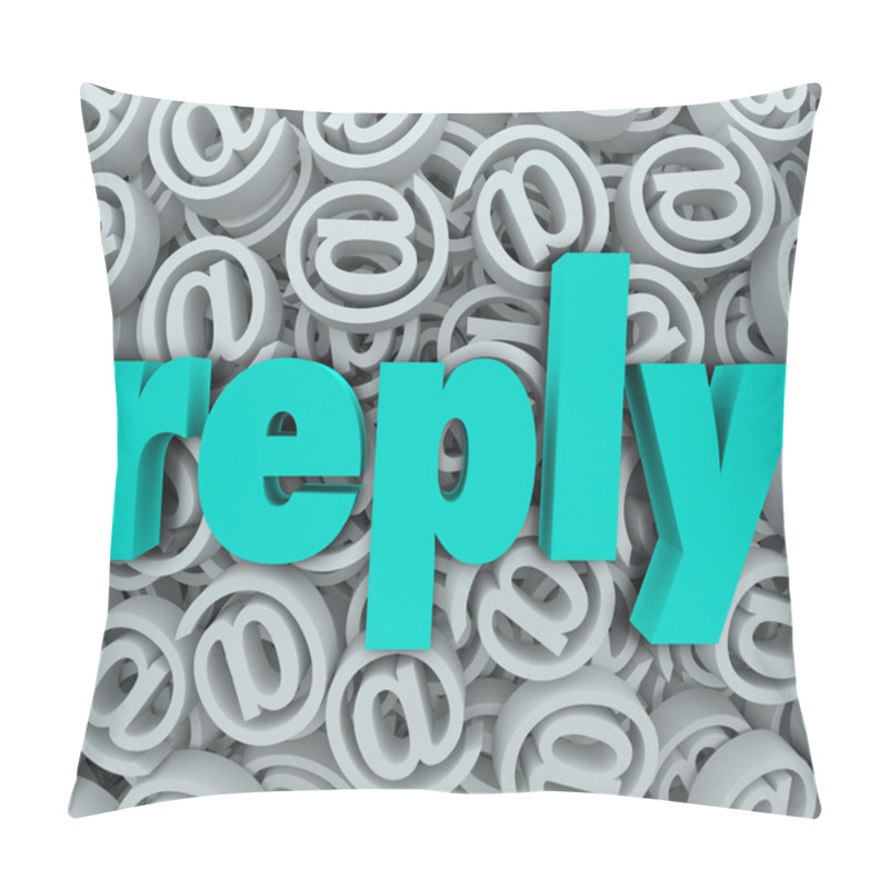 Personality  Reply Response Email Deliver Send Answer Message Pillow Covers