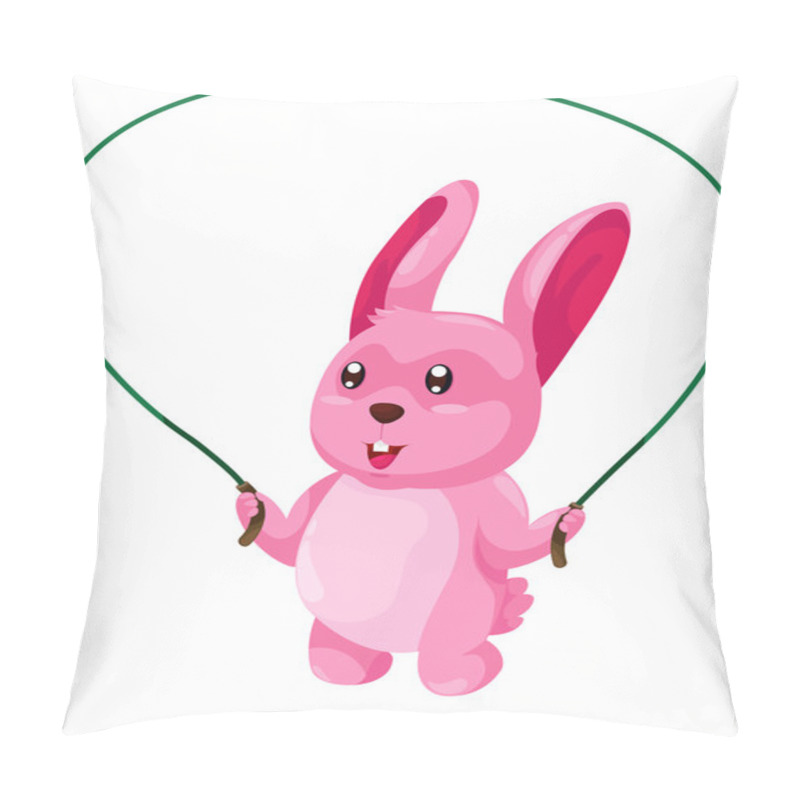 Personality  Rabbit Exercise Pillow Covers