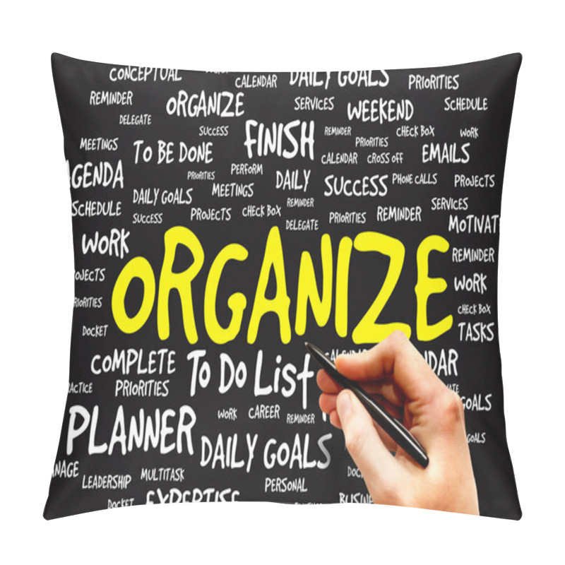 Personality  ORGANIZE Pillow Covers