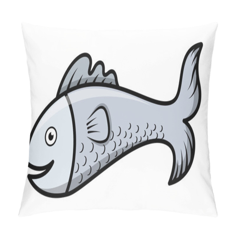 Personality  Fish Vector Pillow Covers