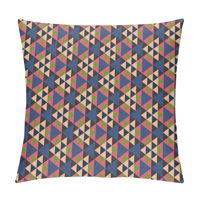 Personality  Abstract Creative Background With Repeated Shapes Pillow Covers