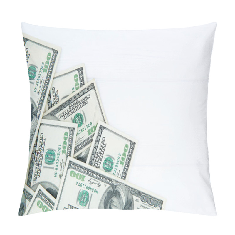 Personality  Stacks Of American Dollars Pillow Covers