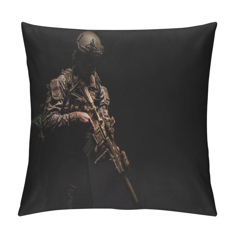 Personality  Special Forces United States Soldier Or Private Military Contrac Pillow Covers