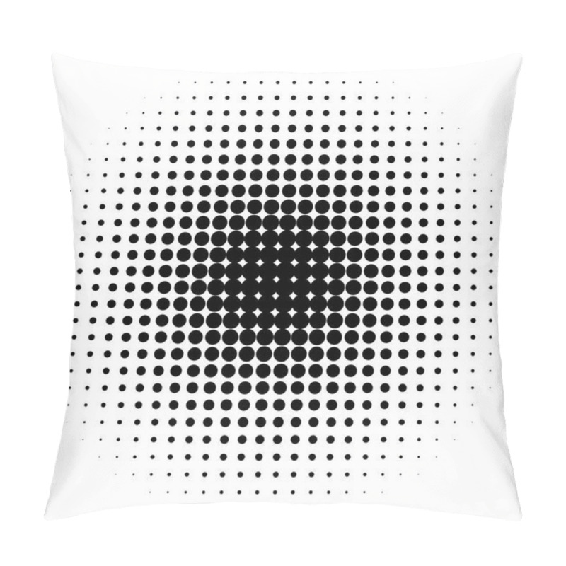 Personality  Halftone Dots Pattern Pillow Covers