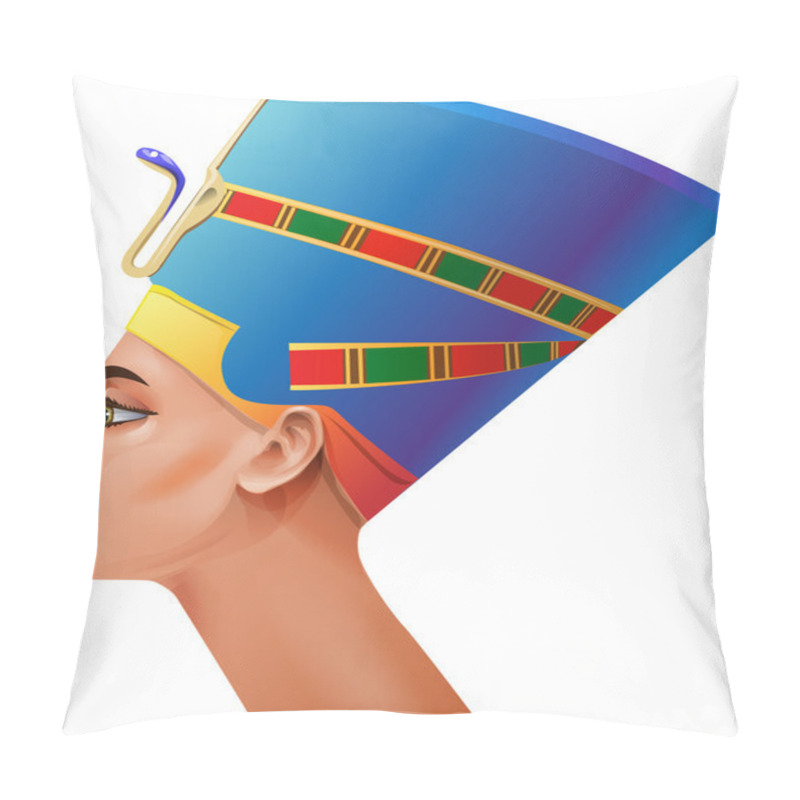 Personality  The Head Of The Egyptian Queen Pillow Covers