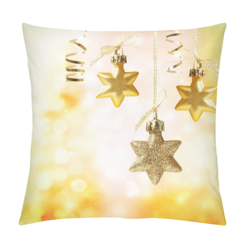 Personality  Christmas Star Ornaments Pillow Covers