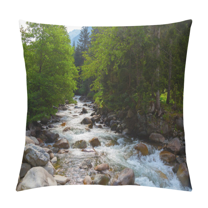 Personality  Old Historical Stone Bridges And Nature Scenery Pillow Covers